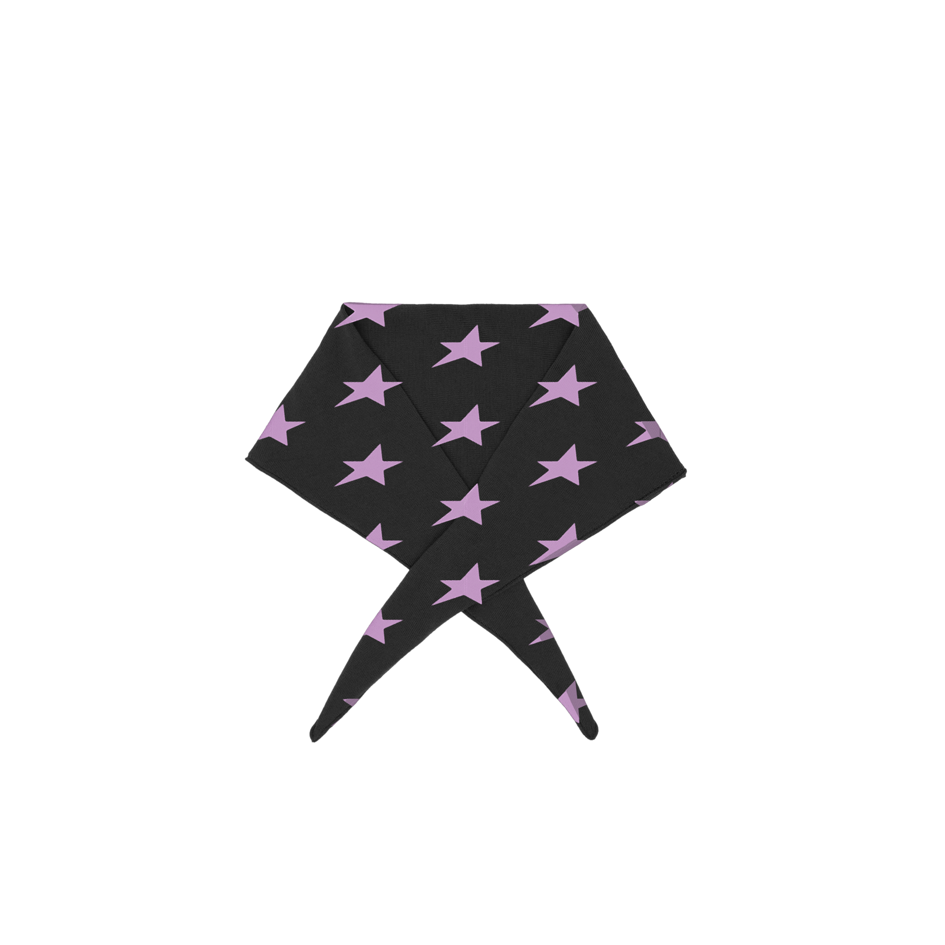 Cunty Bandana Scarf in Black/Pink
