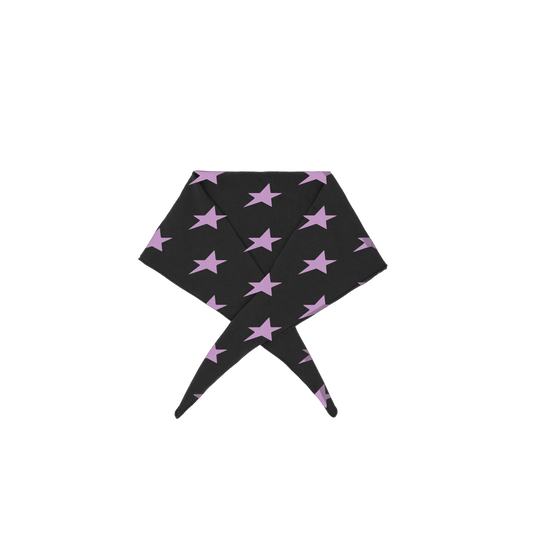Cunty Bandana Scarf in Black/Pink