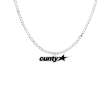 Load image into Gallery viewer, CUNTY NECKLACE (STEEL)
