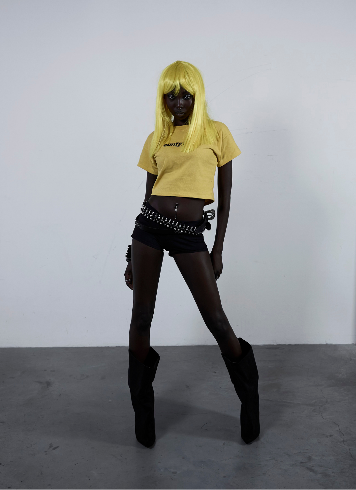 Cunty Core Tee [Yellow]