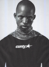 Load image into Gallery viewer, CUNTY CORE CROPPED TEE (BLACK)
