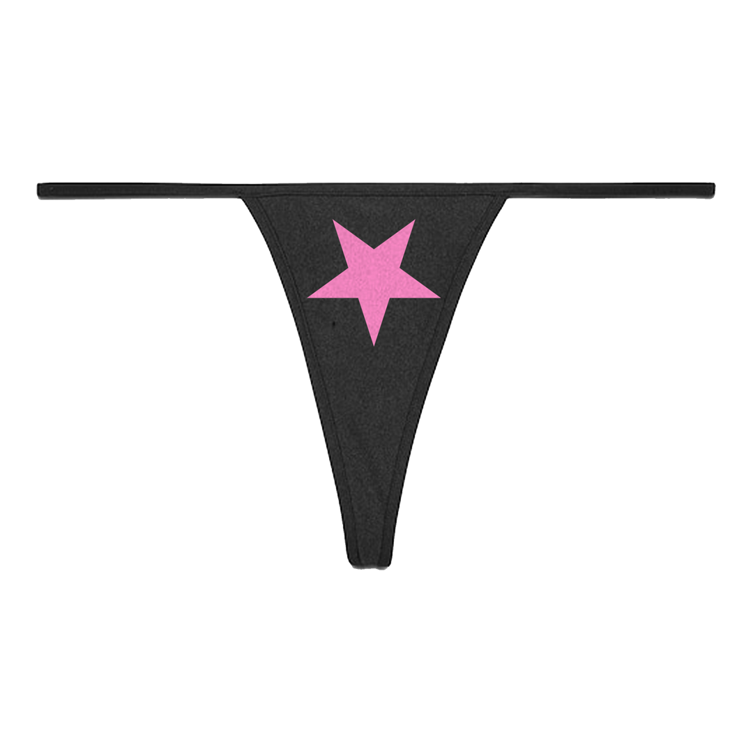 Starbaby Bikini Bottoms (Black / Pink)