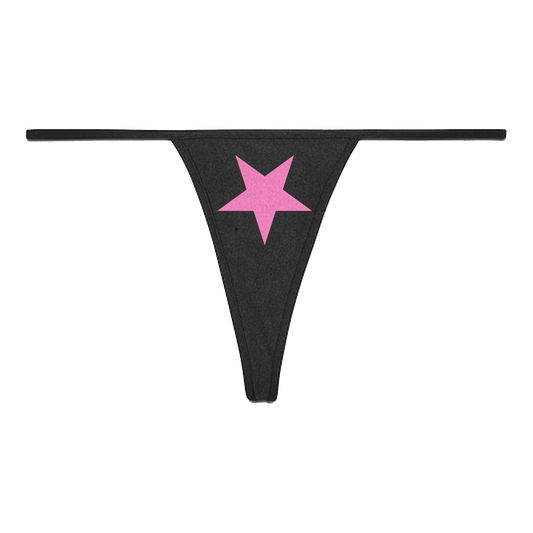 Starbaby Bikini Bottoms in Black/Pink